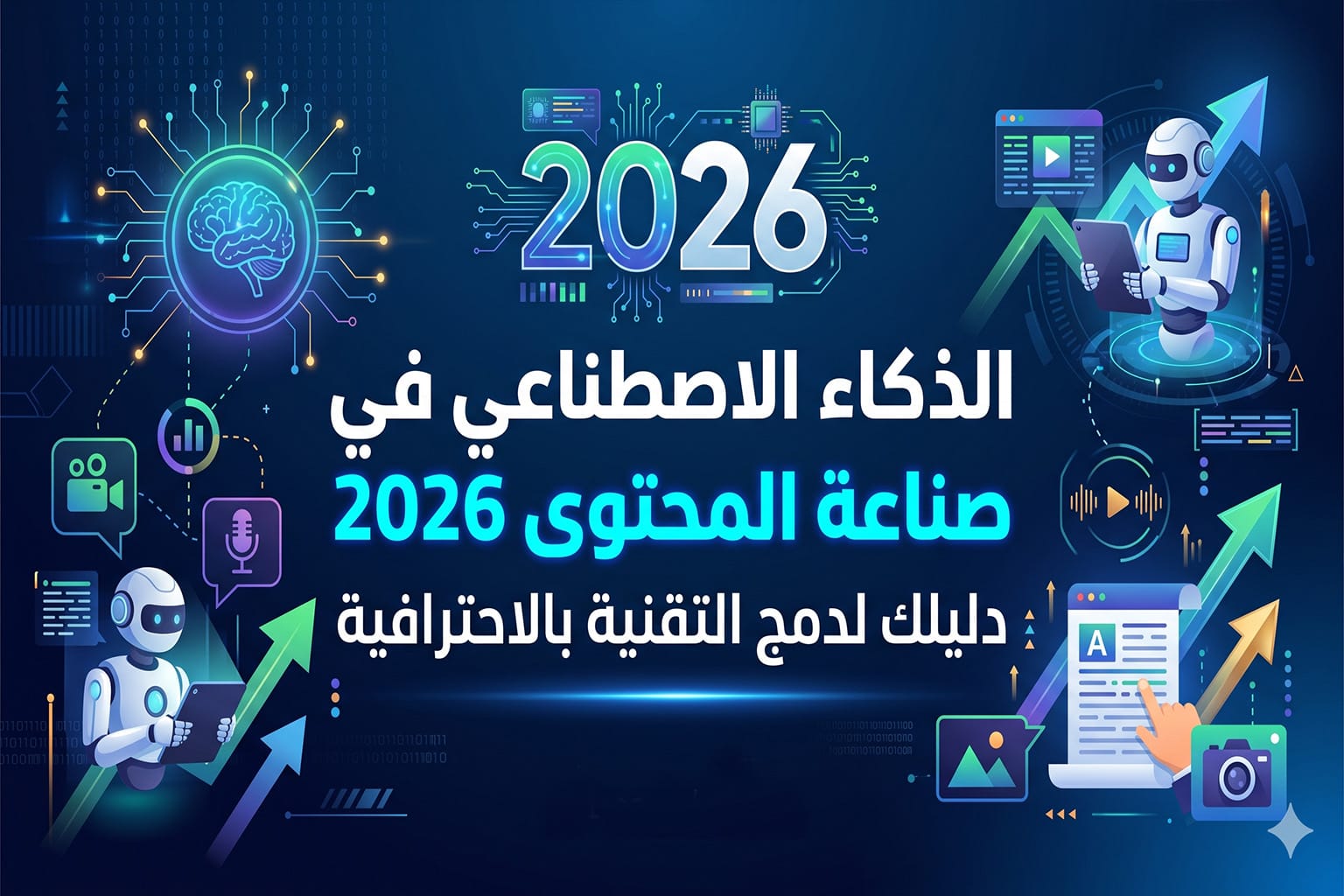 الذكاء الاصطناعي في صناعة المحتوى