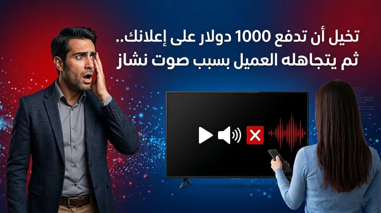 معلق صوتي للإعلانات